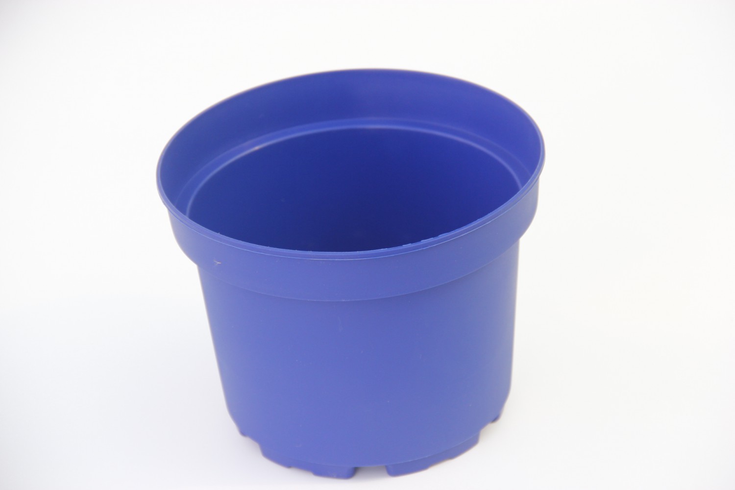 DEKORATİF SAKSI - MAVİ RENKLİ 10 ADET