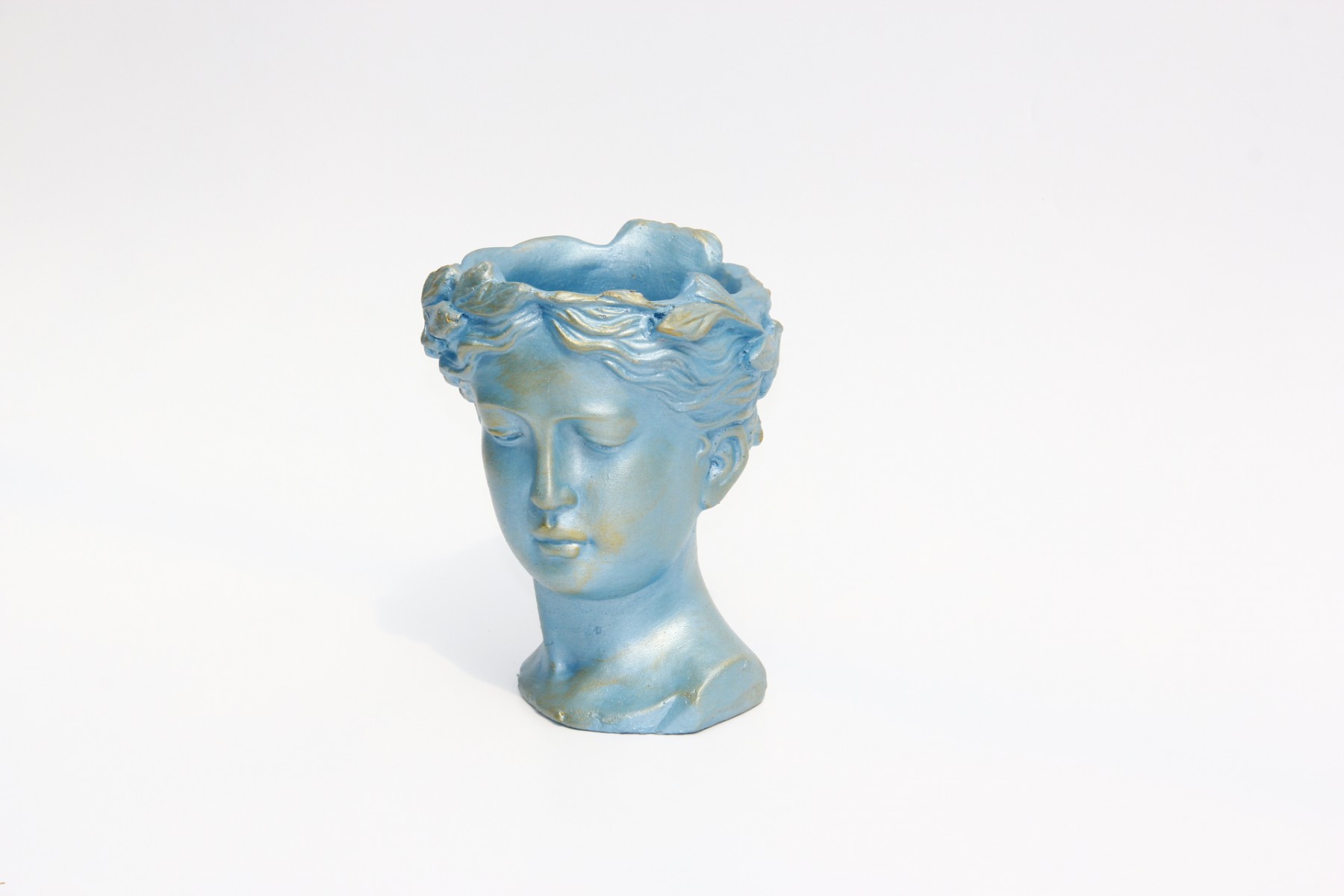 HELEN SAKSI - EL YAPIMI MAVİ RENK