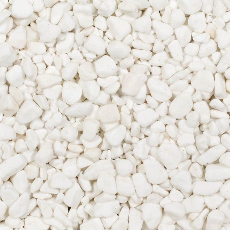 DOLOMİT TAŞI BEYAZ 1-2 cm 20 KG DOĞAL DEKORASYON TAŞI