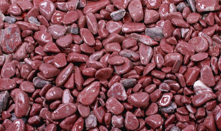 DOLOMİT TAŞI BORDO 2-4 cm 20 KG DOĞAL DEKORASYON TAŞI