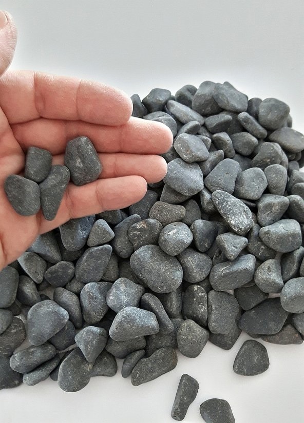 DOLOMİT TAŞI GRİ 1-2 cm 10 KG DOĞAL DEKORASYON TAŞI