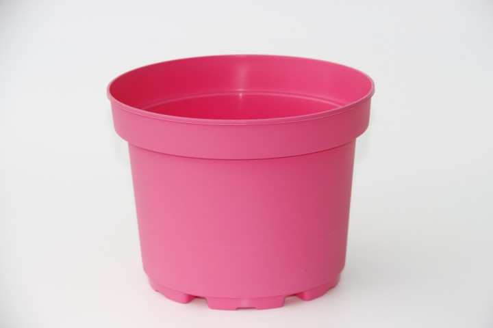 DEKORATİF SAKSI - PEMBE RENKLİ 10 ADET