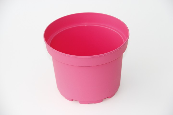 DEKORATİF SAKSI - PEMBE RENKLİ 10 ADET