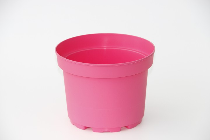 DEKORATİF SAKSI - PEMBE RENKLİ 10 ADET