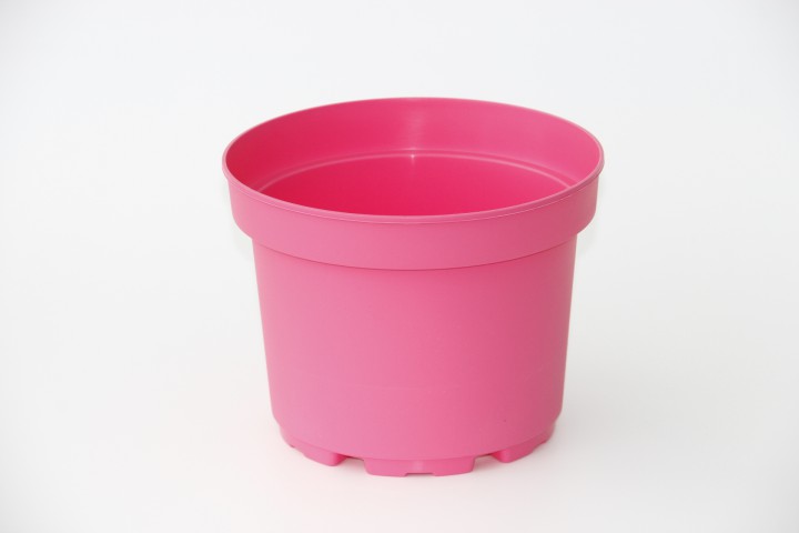 DEKORATİF SAKSI - PEMBE RENKLİ 10 ADET