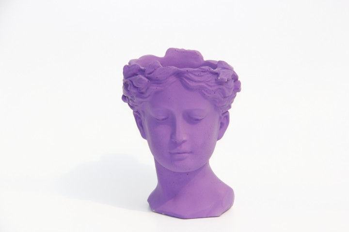 HELEN SAKSI - EL YAPIMI MOR RENK