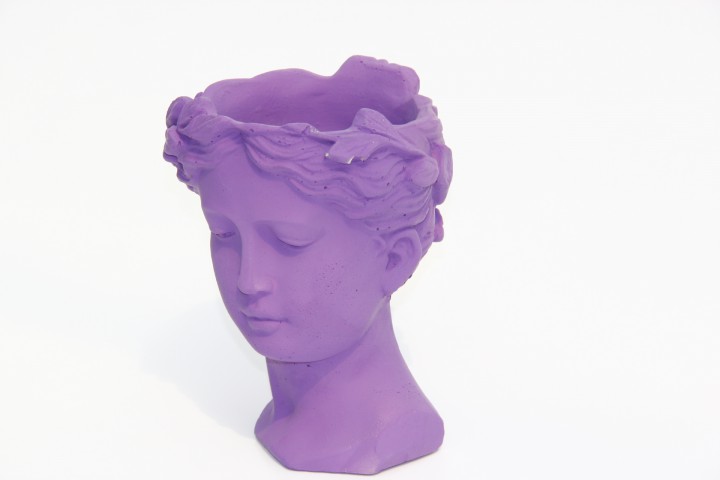 HELEN SAKSI - EL YAPIMI MOR RENK