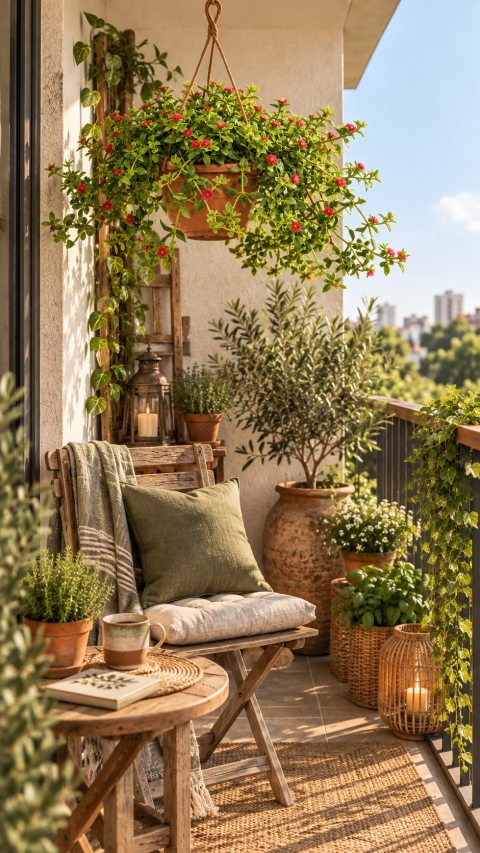 MAKROME BUZ ÇİÇEĞİ APTENİA - ASKILI BALKON-TERAS ÇİÇEĞİ