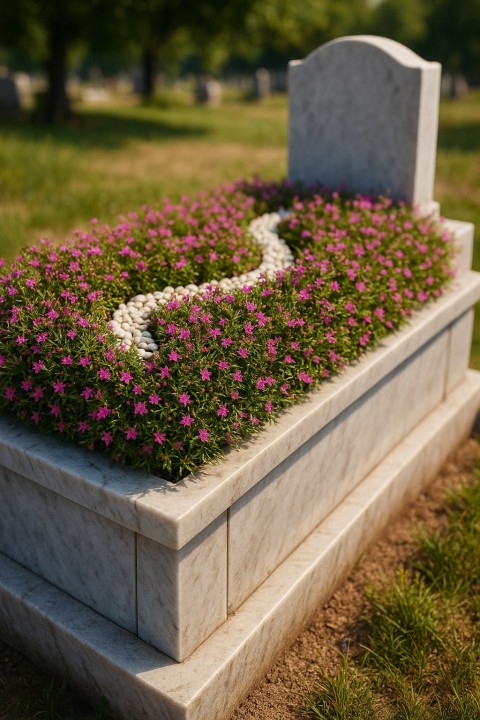 MEZAR - KABİR BİTKİ SETİ - 30 ADET CENNET ÇİÇEĞİ KUFEYA