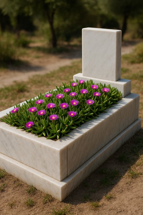 MEZAR - KABİR ÇİÇEKLİ BİTKİ SETİ - 45 ADET KAZ AYAĞI - KALICI YER ÖRTÜCÜ BİTKİ