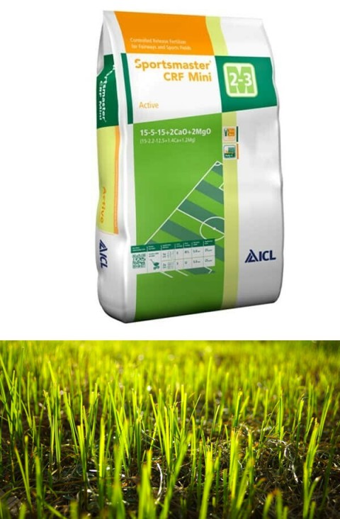 Sportsmaster Çim Gübresi 25 KG / Yavaş Salınımlı Akıllı Gübre 15-5-15