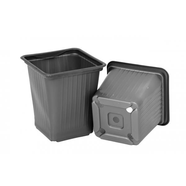 THERMOFORM KARE VAKUM SAKSI 30 ADET - ÜRETİM SAKSISI 9 CM