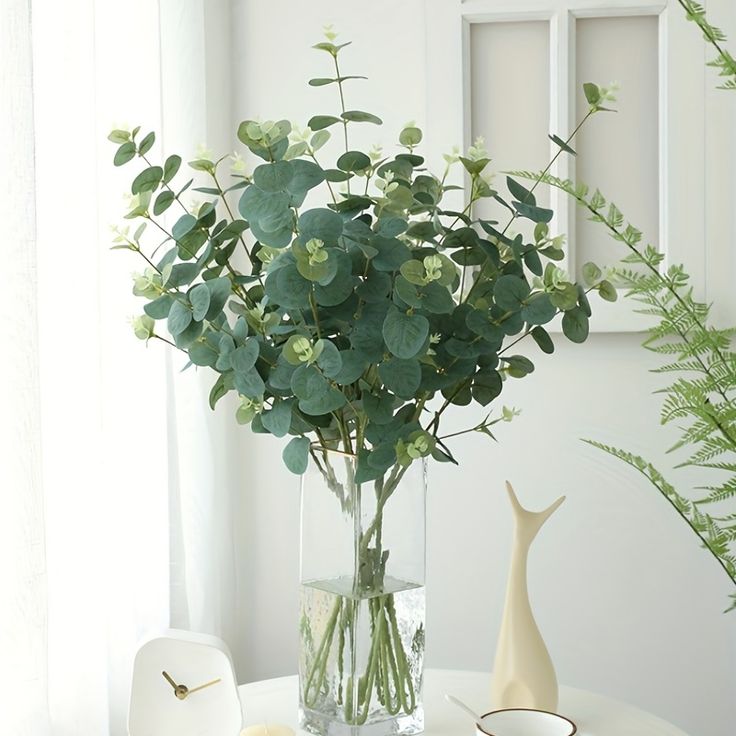 YAPAY OKALİPTUS - 32 DALLI 50 CM DEKORASYON BİTKİSİ YAPAY OKALİPTUS - 32 DALLI 50 CM DEKORASYON BİTKİSİ